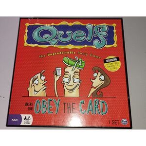Quelf the Unpredictable Card Game - Obey the Card  - Complete Set - Adult
